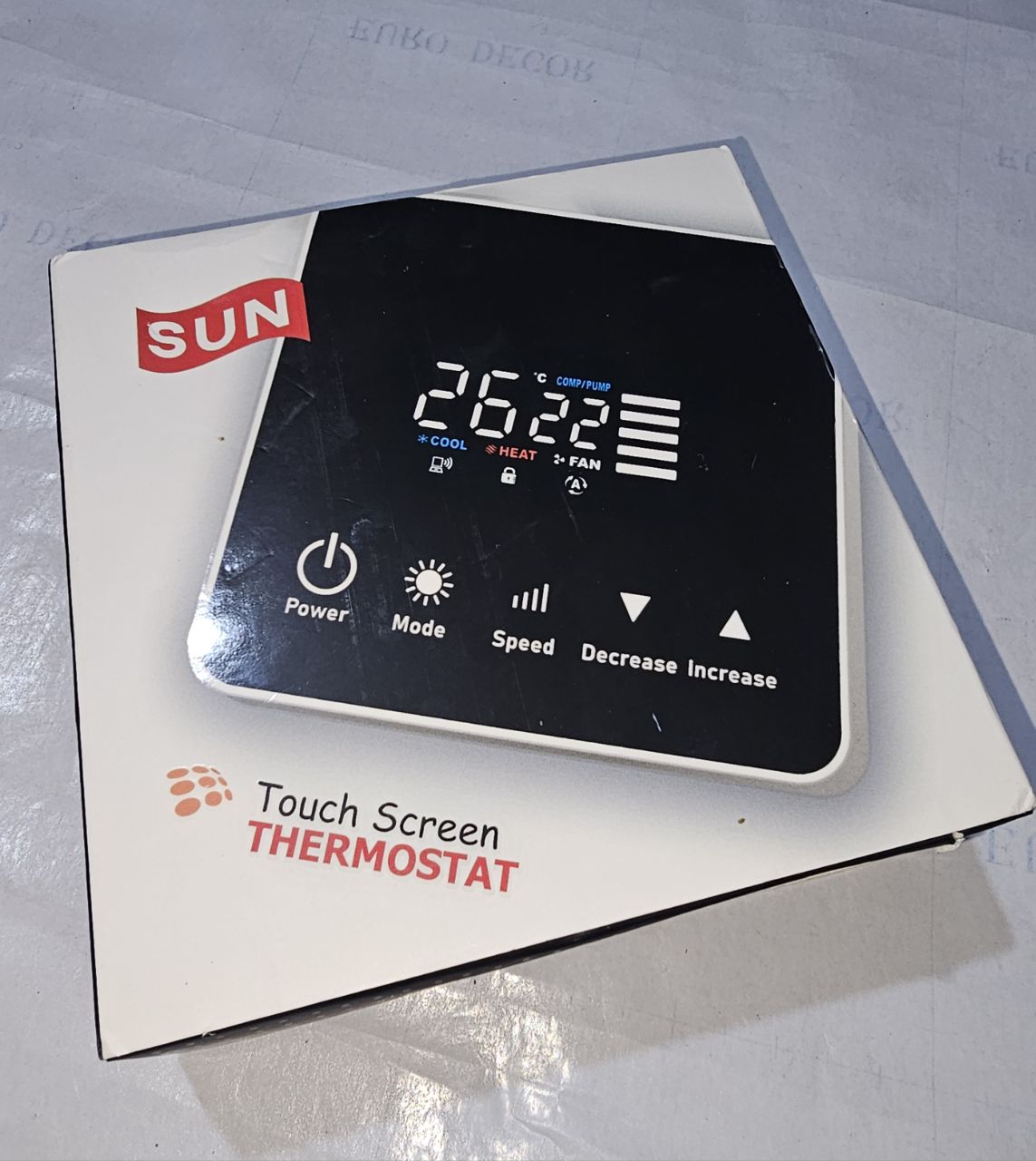 ترموستات لمسی SUN