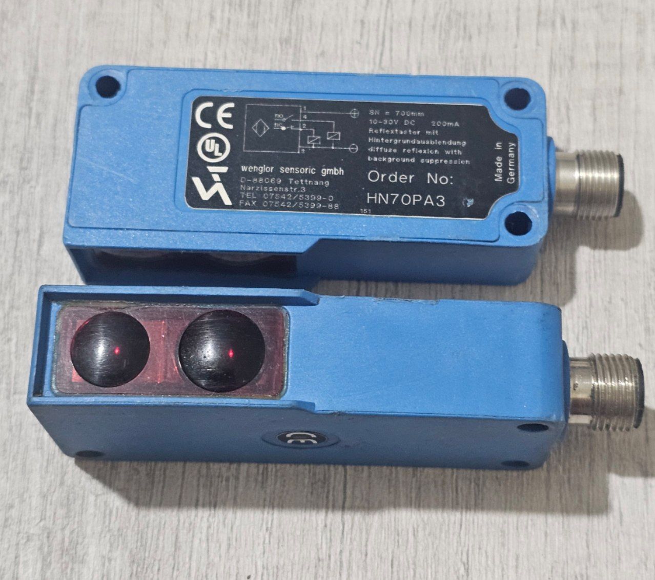 سنسور نوری Wenglor HN70PA3